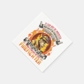 ファイアマンロバ スタンダードカクテルナプキン (角)