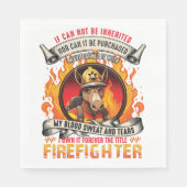 ファイアマンロバ スタンダードランチョンナプキン (正面)