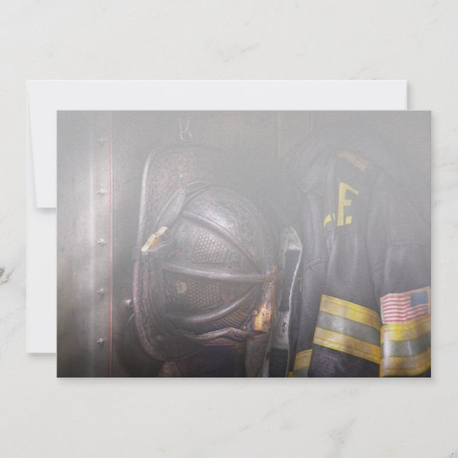 ファイアマン擦り切れた – および使用 (正面)