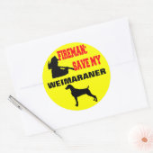 ファイアマン救マイワイマラー ラウンドシール (封筒)