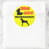 ファイアマン救マイワイマラー ラウンドシール (バッグ)