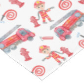 ファイアマン誕生日パーティー テーブルクロス (アングル)