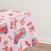 ファイアマン誕生日パーティー テーブルクロス (インサイチュ)