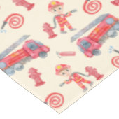 ファイアマン誕生日パーティー テーブルクロス (アングル)