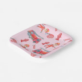 ファイアマン誕生日パーティー ペーパープレート (傾斜あり)