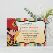 ファイアマン誕生日招待状 招待状 (スタンド正面)