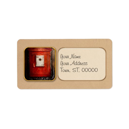 ファイアマン – ファイアボックス ラベル (正面)