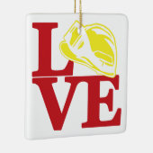 ファイアライフデザイン[ロゴ1] セラミックオーナメント (右)