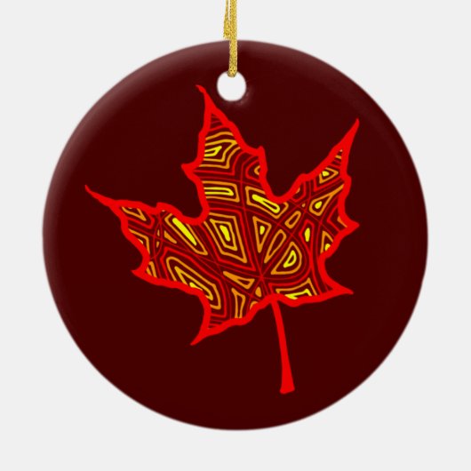 ファイアリーフ セラミックオーナメント (裏面)