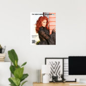 ファイアレッドフロントトラスウィッグ ポスター (ホームオフィス)