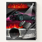 ファイアレース ノートブック (裏面)