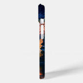 ファイアワークスマウンテンブリッジビレッジリバーランドスケープ Case-Mate iPhoneケース (裏面 / 左)