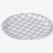 ファイアンドローレンパステルパープルプライド ペーパープレート (アングル)