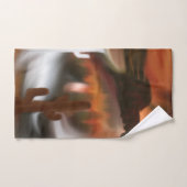 ファイアーアンドアイスサウスウエスト抽象芸術アート バスタオルセット (ハンドタオル)