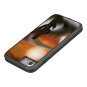 ファイアーアンドアイス南西抽象芸術アート Case-Mate iPhoneケース (ボトム)