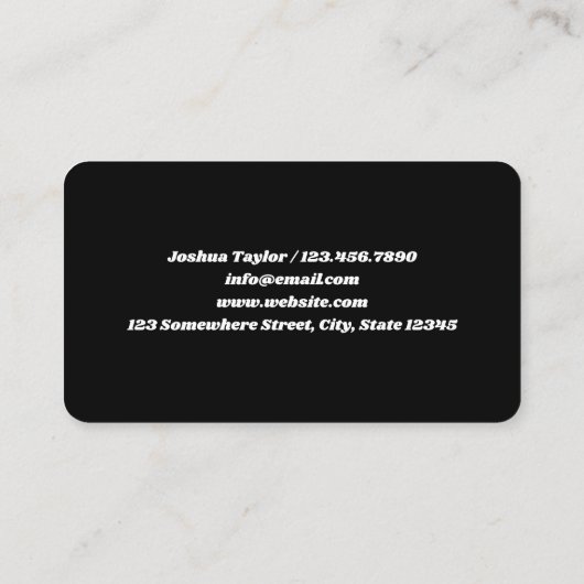 ファイアーアームズガンストア 名刺 (裏面)