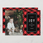 ファイアーサイドホリデーフォトカード シーズンカード (正面/裏面)