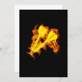 ファイアーダートフレームズアロー 招待状 (正面/裏面)