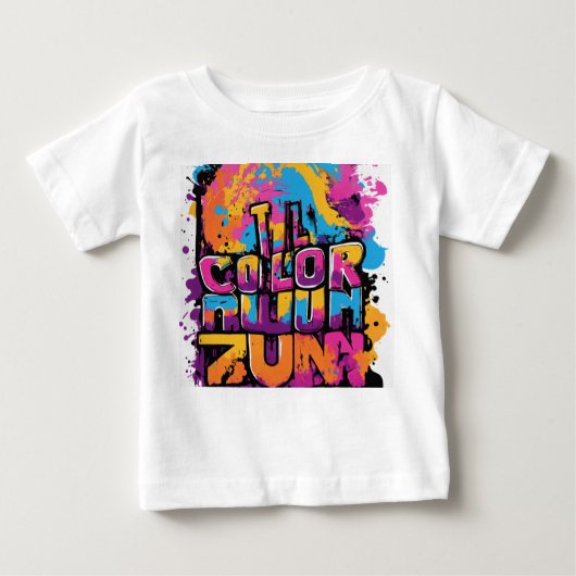 「ファイアードラゴンロゴデザイン」 ベビーTシャツ (正面)