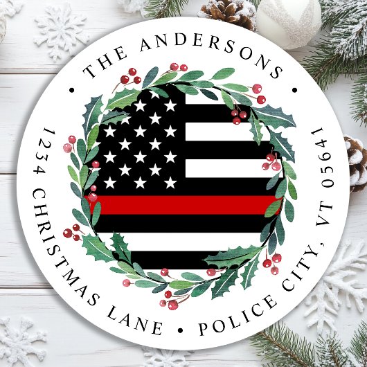 ファイアーファイターシンレッドラインリース差出人住所 ラウンドシール