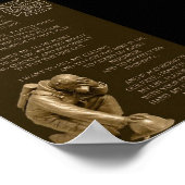 ファイアーファイターズ祈りの言葉 ポスター (角)