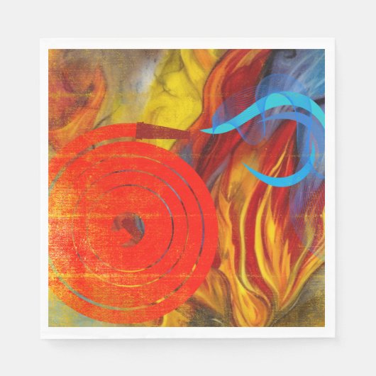 ファイアーファイターフレア スタンダードランチョンナプキン (正面)