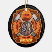 ファイアーファイターフレイムスカスタムファイアーファイターズオーナメント セラミックオーナメント (左)