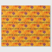 ファイアーファイターラッピング紙 ラッピングペーパー (フラット)