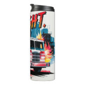 ファイアーファイト！水彩画 タンブラー (回転右)