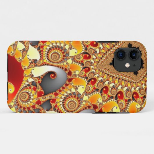 ファイアーフラクタル Case-Mate iPhoneケース iPhone 11 ケース (裏面(横))