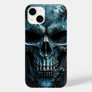 ファイアーブルースカルiPhone 14ケース Case-Mate iPhone 14ケース