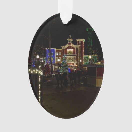 ファイアーマンズランディングクリスマス オーナメント (正面)