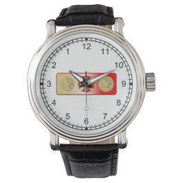 ファイアーマンズ4トランペットシールド 腕時計