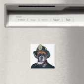 ファイアーマンボクサーの犬の磁石 マグネット (インサイチュ (食洗機))