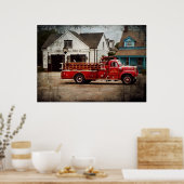 ファイアーマン – ニューアーク消防社 ポスター (キッチン)