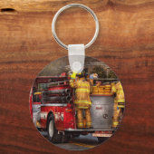 ファイアーマン – メトチェン消防局 キーホルダー (正面)
