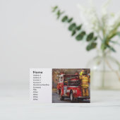 ファイアーマン – メトチェン消防局 名刺 (スタンド正面)