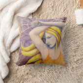 ファイア女神踊り装飾用クッション クッション (ブランケット)