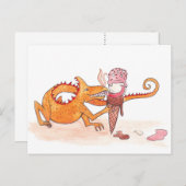 ファイア対アイスクリーム ポストカード (正面/裏面)