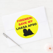 ファイア救マンマイラサアプソ ラウンドシール (封筒)