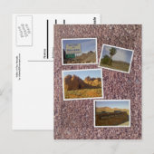 ファイア砂漠の谷 – ネバダ ポストカード (正面/裏面)