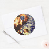 ファイア&アイス陰陽シール ラウンドシール (封筒)