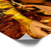 ファイア&アイスSFファンタジーアート ポスター (角)