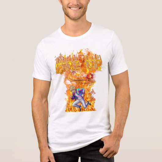 ファイア・アップ トライブレンドＴシャツ (正面)