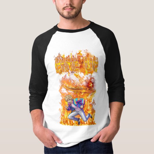ファイア・アップ Tシャツ (正面)
