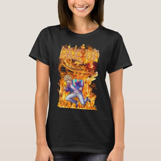 ファイア・アップ Tシャツ (正面)