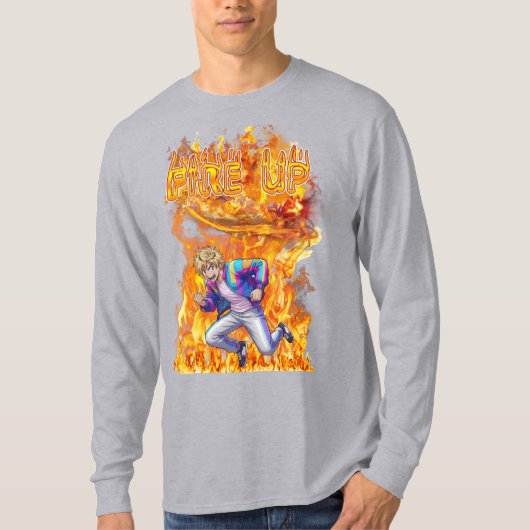 ファイア・アップ Tシャツ (正面)