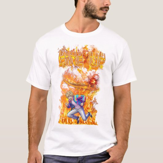 ファイア・アップ Tシャツ (正面)