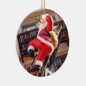 ファイア・エスケープのサンタクロース セラミックオーナメント (右)