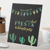 ファイエスタサボスバチェロレッテ週末の日程 台座サイン (インサイチュ)